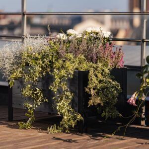 Plantekasse med ben | 58x36x32 cm