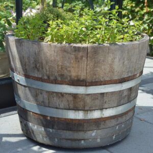 Plantekasse | Whiskey-tønne ø 69 cm