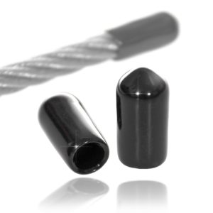 Endehylse plast | For 4 mm wire