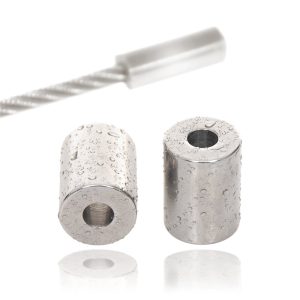 Endehylse | Syrefast stål | For 4 mm wire