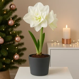 Amaryllis 'Alfresco' | Blomsterløk i potte med 2 knopper