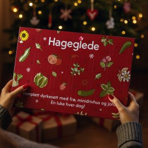 Adventskalender - Julekalender med frø (24 luker med spennende frøsorter)