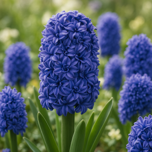 Dobbel blå hyasint | 3 blomsterløk av Svibler