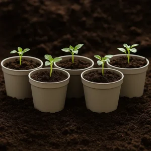 Potte sprøytestøpt | Ø 9 cm