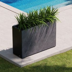 Plantekasse Deco Marble | 120x40x80 cm