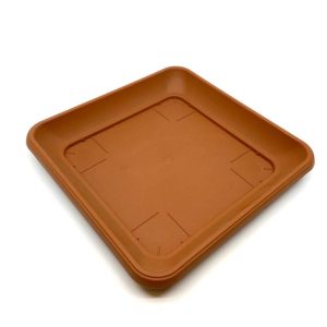 Similcotto Square underskål | 35x35 cm | Terracotta