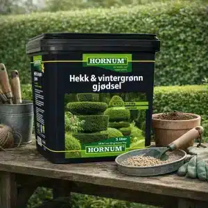 Hekk og vintergrønn gjødsel | 5 Liter