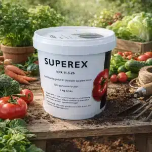 Superex vannløselig gjødsel med micronæring | 1kg